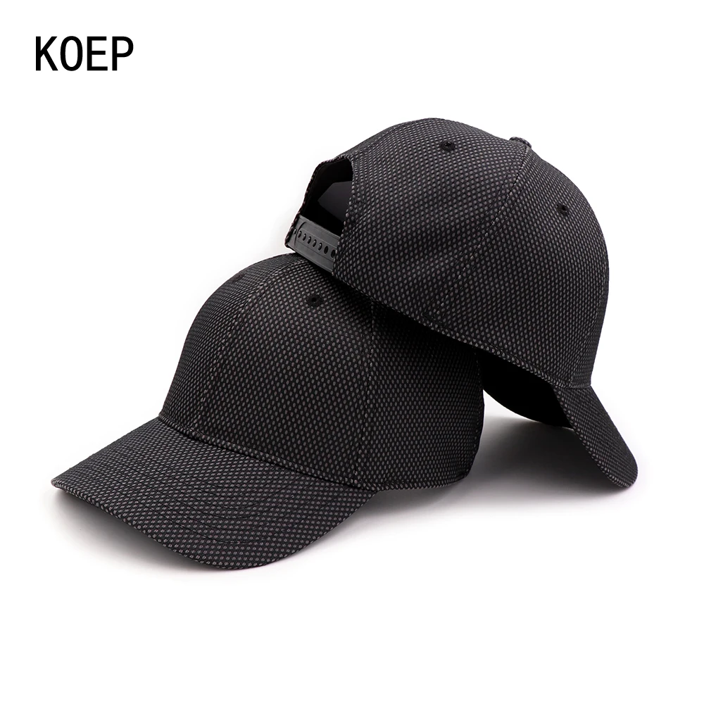 

KOEP 2018 Snapback Baseball Cap Hip Hop Women Man Casquette Hat Structured Premium Cotton Twill Caps With Mesh Overlay