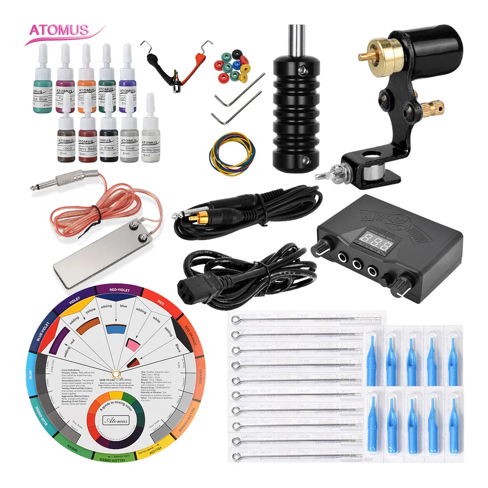 

Rotary Tattoo Machine Rotary Machine Tattoo Kit Professional De Tatuagem Rotativa Herramientas Maquina Tatuar Set Tato Machines