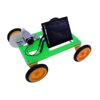 

Mini Solar Powered Racing Car Vehicle DIY Kit Children Educational Gadget Kid Toy Science Set