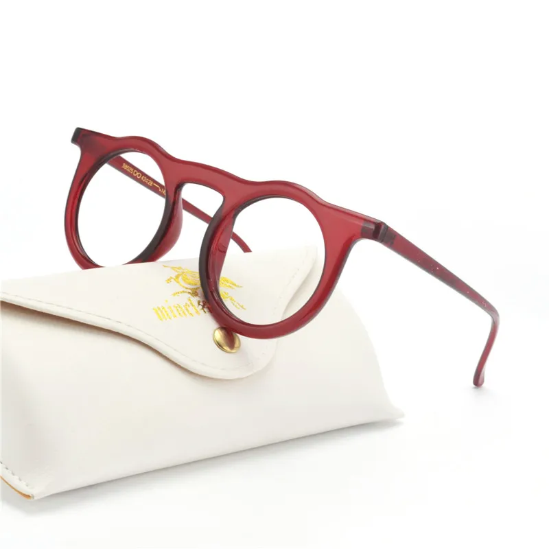 

Fashion Women Glasses Frame Men Eyeglasses Frame Vintage Round Clear Lens punk Glasses Female Eyewear Optics Glasses Frame NX