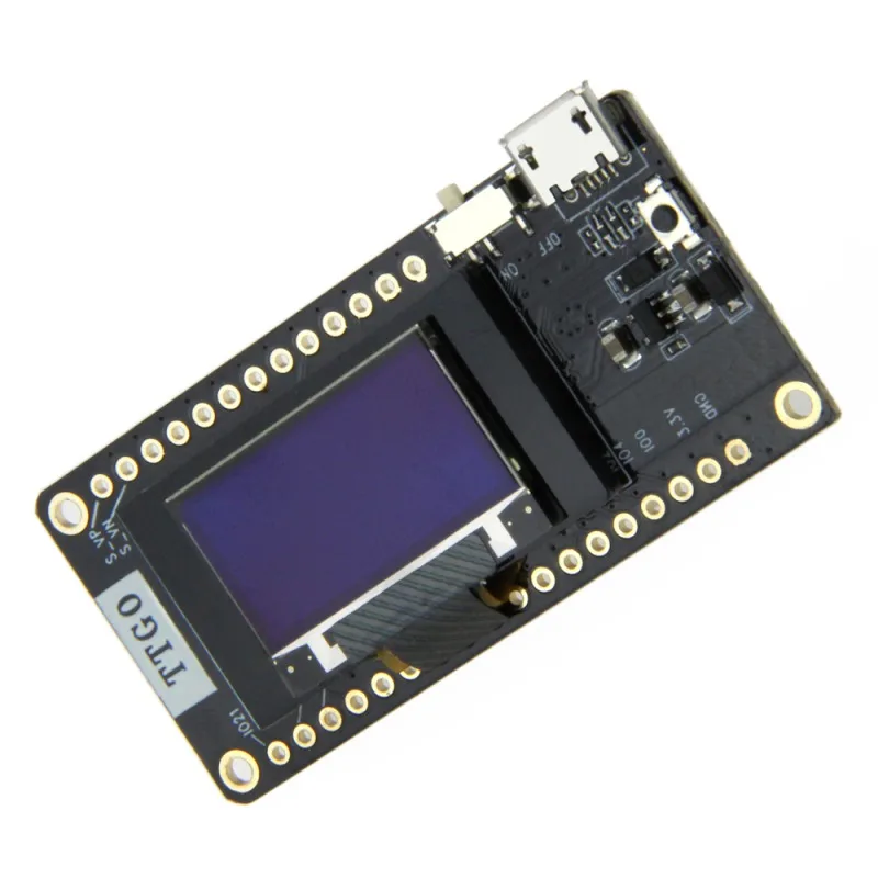 

LORA32 915Mhz ESP32 LoRa OLED 0.96 Inch Blue Screen Bluetooth WIFI With Line