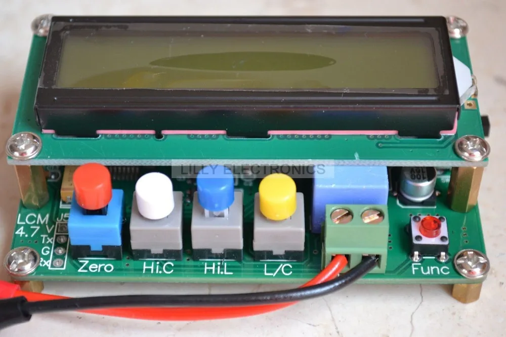 Мини USB 1602 LCD 5V LC100 A точный электронный измеритель индуктивности|capacitance meter|capacitance