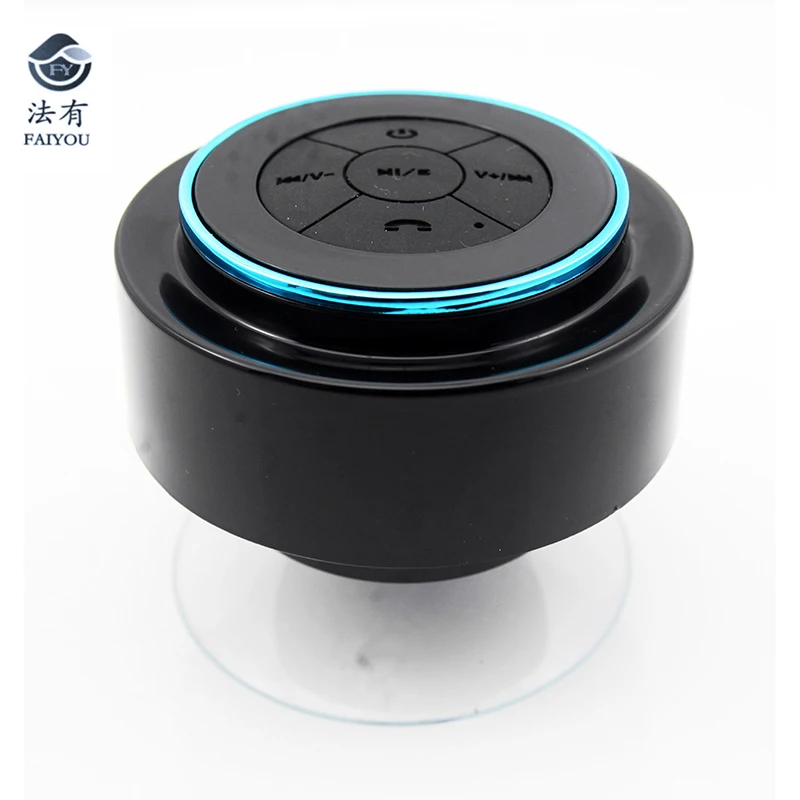 

Wireless Bluetooth Mini Speaker 3W Portable Stereo Sound Box Built-in Microphone Handsfree Speakerphone Waterproof with FM