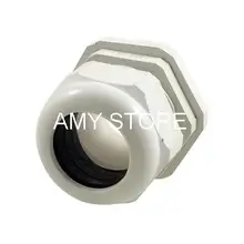 PG36 белый Пластик 13 мм нить Длина Водонепроницаемый IP67 Кабельные соединительные муфты