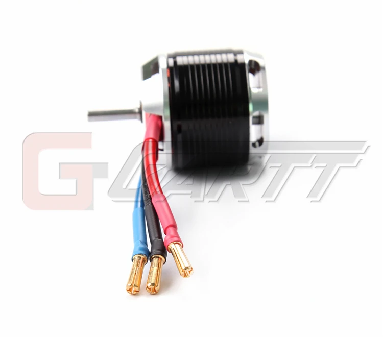 GH HF 1600KV 1700W Brushless Motor With Steel Case For 500 Align Trex RC Heli Black gh hf 530kv 4500w brushless motor with steel case for 700 align trex rc heli black
