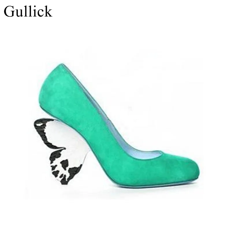 Gullick-Sexy-Butterfly-Heels-Pumps-For-Women-Round-Toe-Strange-Heel-Women-Party-Bride-Dress-Shoes (5)