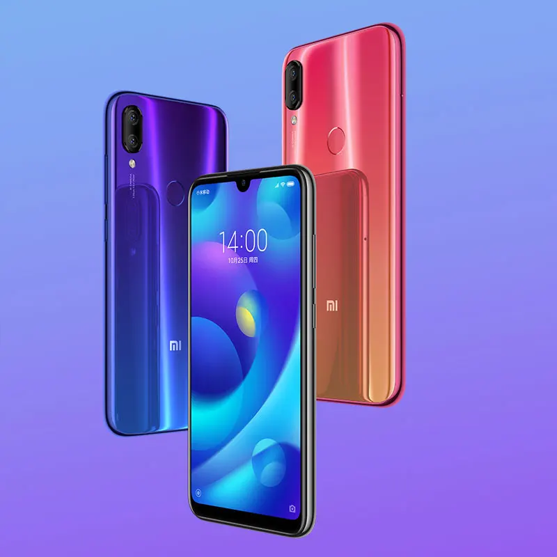 Глобальная ПЗУ Xiaomi Mi Play 6 ГБ ОЗУ 64 Гб 5 84 ''FHD дисплей MTK Helio P35 Восьмиядерный 12 МП