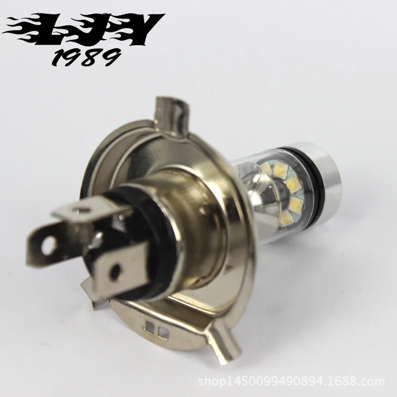 Из 2 предметов 100 Вт H4 светодиодный лампы 20 SMD Противотуманные фары Дневные Фары
