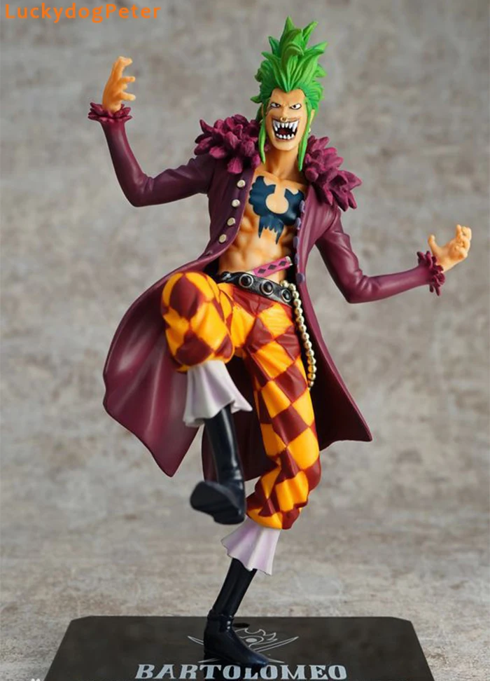 

One Piece Bartolomeo Action Figure 1/8 scale painted figure Luffy's Fan Bartolomeo Doll PVC ACGN figure Brinquedos Anime 20CM