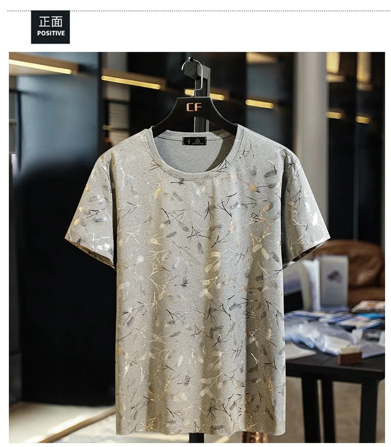 Летние мужские футболки с коротким рукавом, большие размеры 10XL 9XL 8XL, модная Мужская дышащая футболка, топы с принтом, футболки 58 60 62 64 150 кг