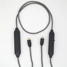 Беспроводной наушники кабель aptX AAC bluetooth OCC кабель 2PIN для shure se535 se846 UE900 IM03 IM50 IM70 ie80 A2DC LS50 UM3X ES5