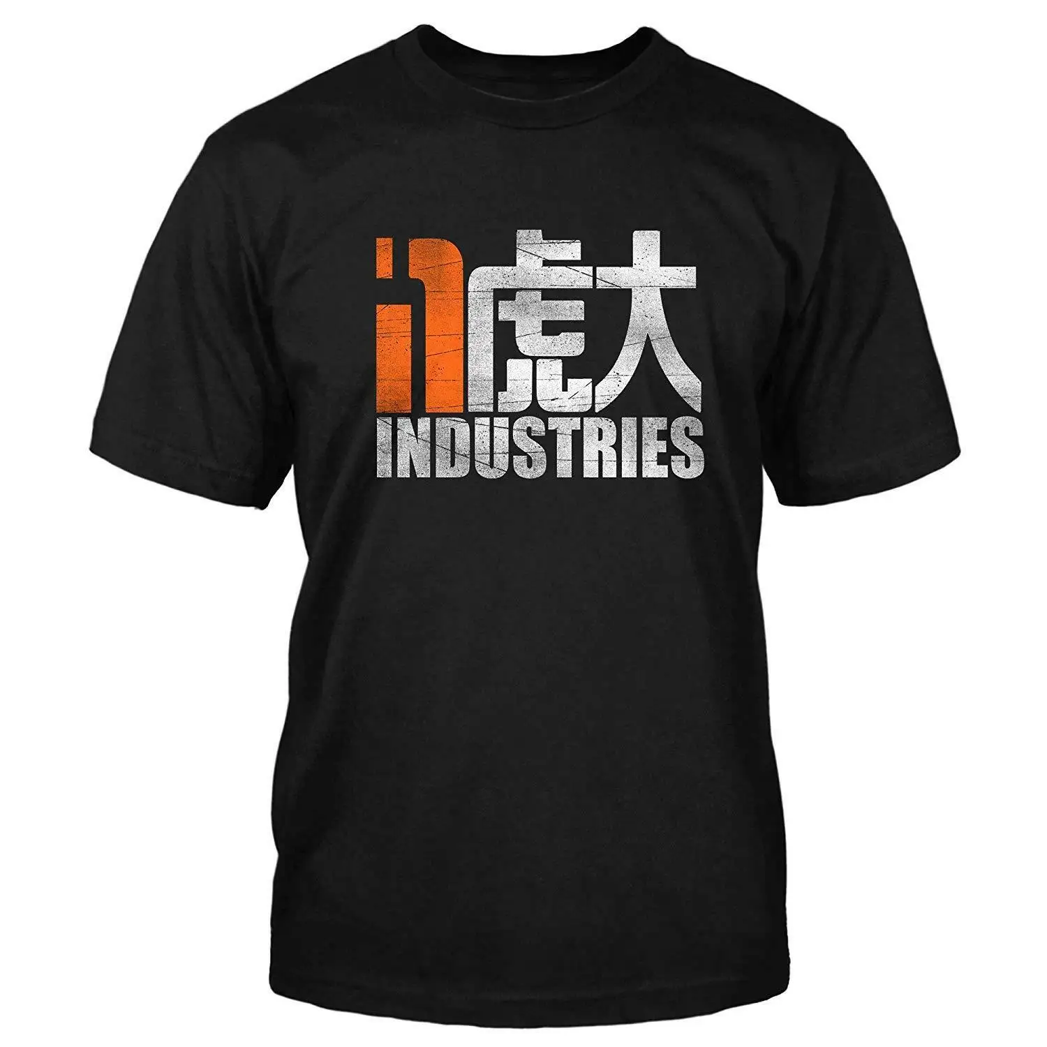 

Adult Black Shooter Video Game Titanfall Kodi Industries Logo T-Shirt Tee