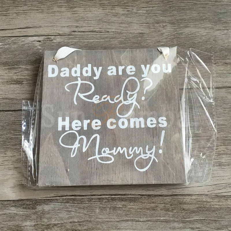 Wooden Hanging Sign MUW-094-07