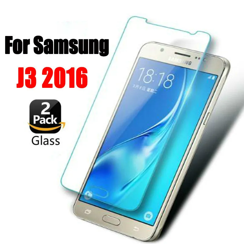 2 шт стекло для Samsung Galaxy j3 2016 j310 закаленное 9H Защитная пленка экрана 2017 J320 J320F J320H J3109