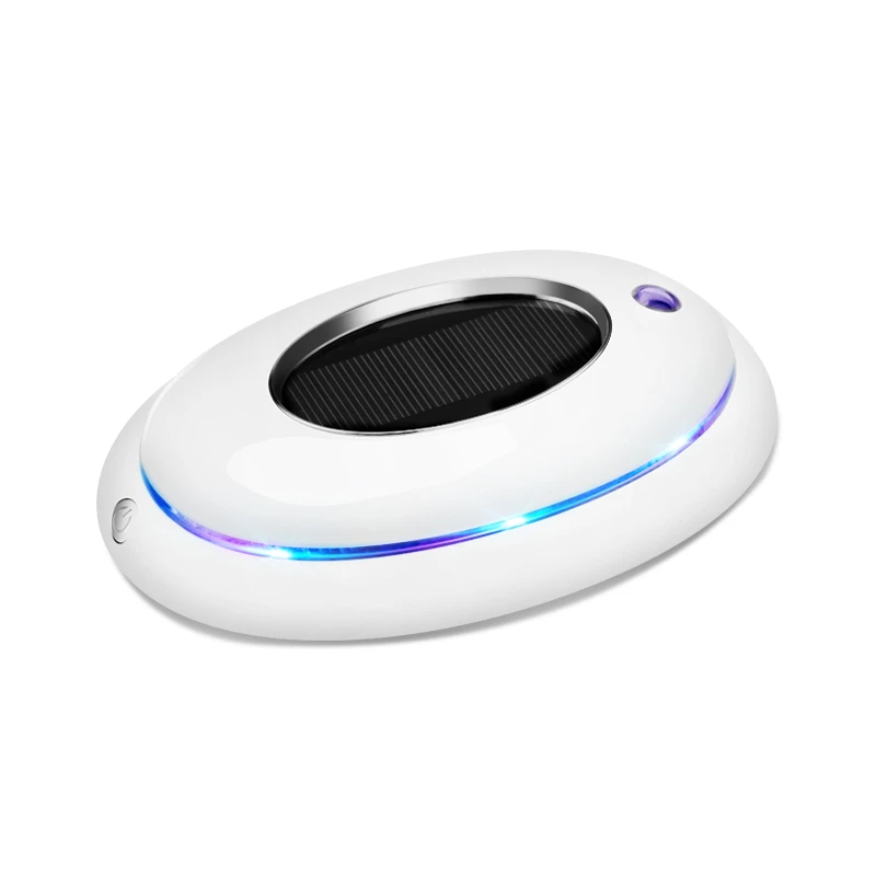 smart home /car air purifier ionizer air freshener to remove bad smell intelligent car air freshener car ionic air purifier removes cigarette smoke bacteria odor smell black glossy finish