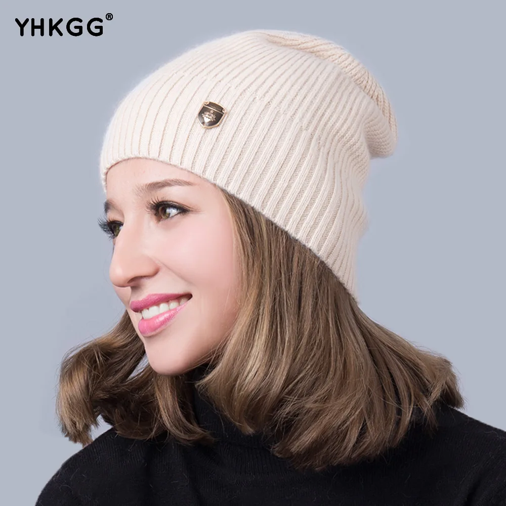 Fashion brand 2018 autumn and winter hats for women homies thin knitted