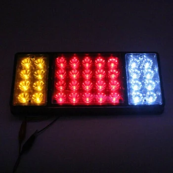 

36 LED Waterproof 12V DC Rectangle Removable Indicator Tail Light Lamp Trailer For Caravan Boat Useful Accessories
