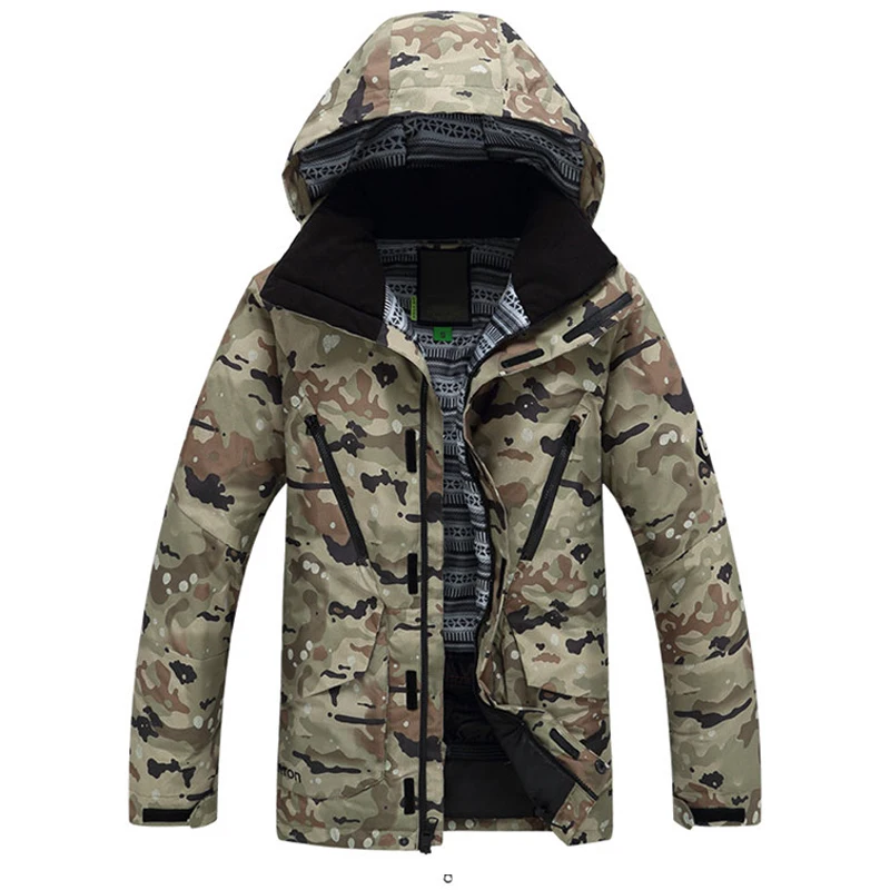 In 2016 the latest male ski ski jacket multi color combination wind waterproof jacket winter ski