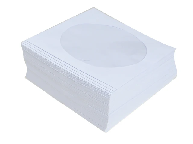 10pcs 5inch big cd sleeve cd dvd case envelope with buckle pvc dvd case size