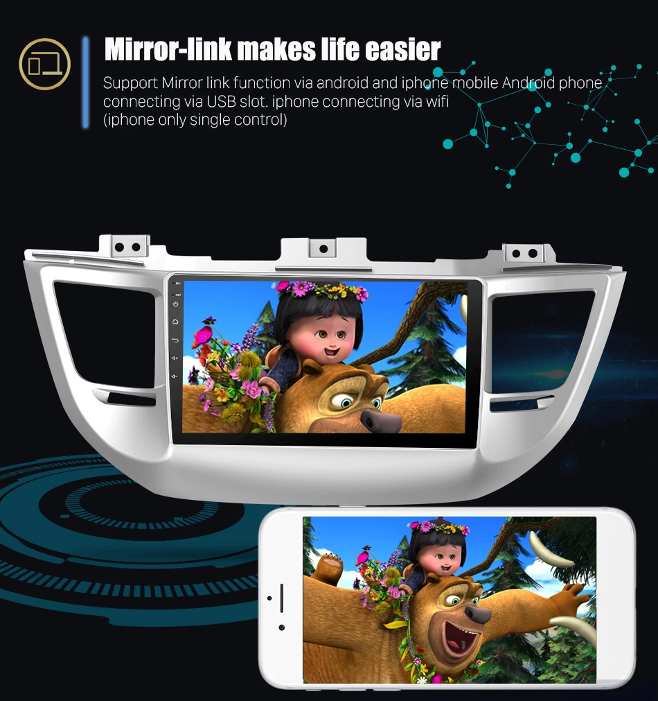 Top Eunavi 4G+32G Octa 8 core android 9.0 car dvd for Hyundai Tucson/IX35 2016 2017 multimedia car radio gps navigation PX6 13 Top Eunavi 4G+32G Octa 8 core android 9.0 car dvd for Hyundai Tucson/IX35 2016 2017 multimedia car radio gps navigation PX6 13