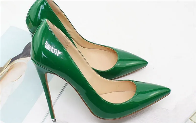 COCOAFOAL/Новые пикантные женские высокие туфли женские туфли из лакированной кожи на высоком каблуке свадебные лакированные кожаные сексуальные туфли для вечеринок с острым носком