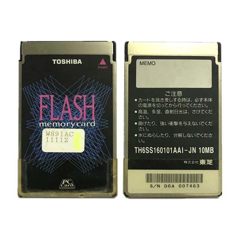 Toshiba 10M ATA Flash Memory Card 10MB PC Card Memory Card -in Memory Cards from Computer ...