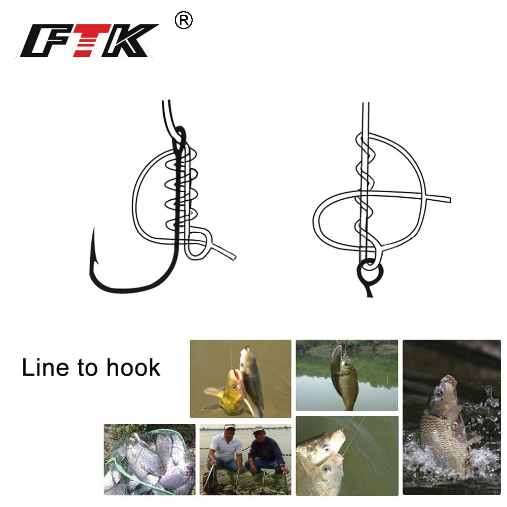 FTK рыболовные Hooks7-10pcs 1-14# KEIRYU и 4X-ISEAMA из высокоуглеродистой стали с колючей спинкой для ловли карпа с одним крюком с глазами Pesca