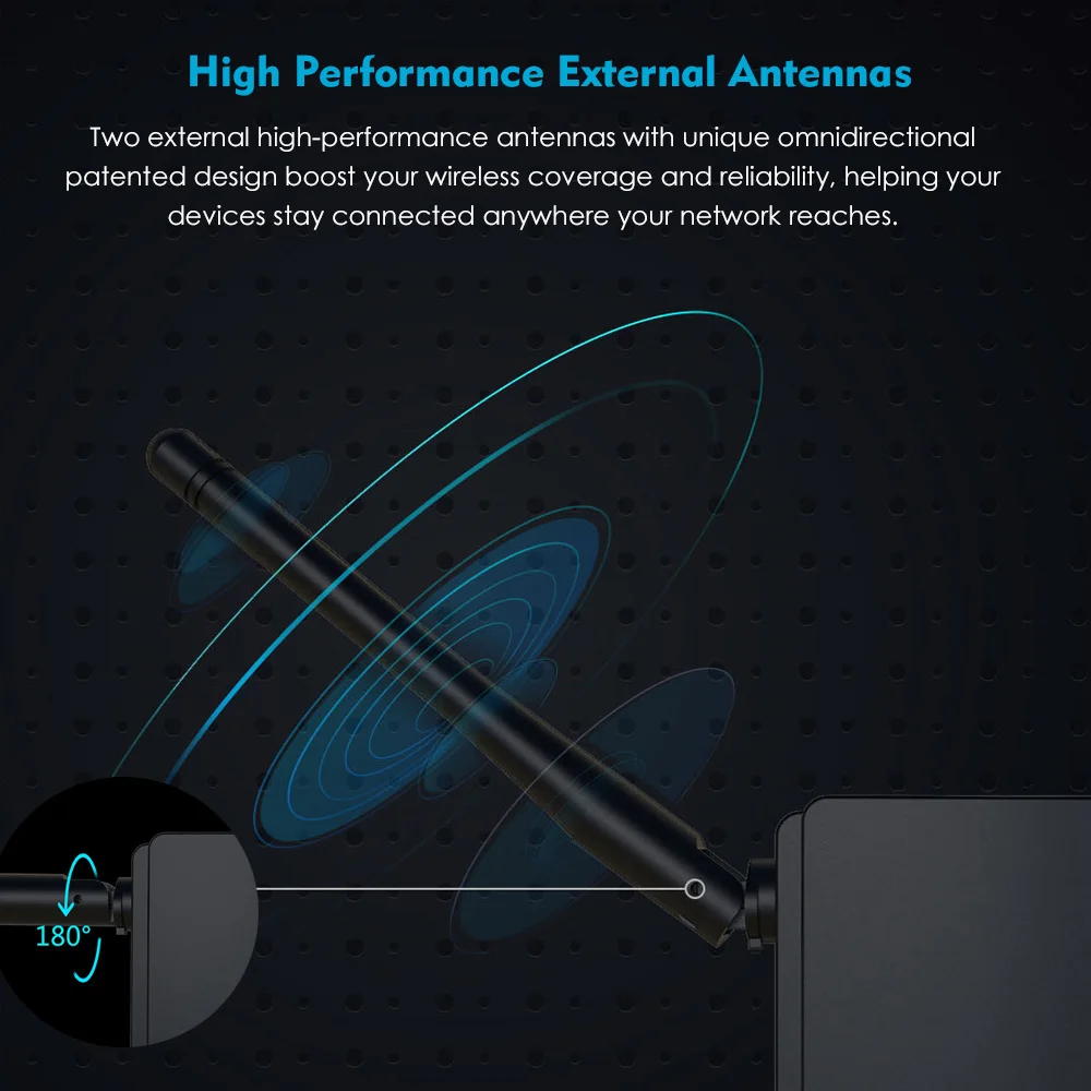 Skup Wavlink N300 wysokiej mocy bezprzewodowy wzmacniacz sygnału wifi przedłużacz zasięgu wzmacniacz routera zasięg Wi Fi łatwa instalacja wtyczka ścienna przycisk WPS