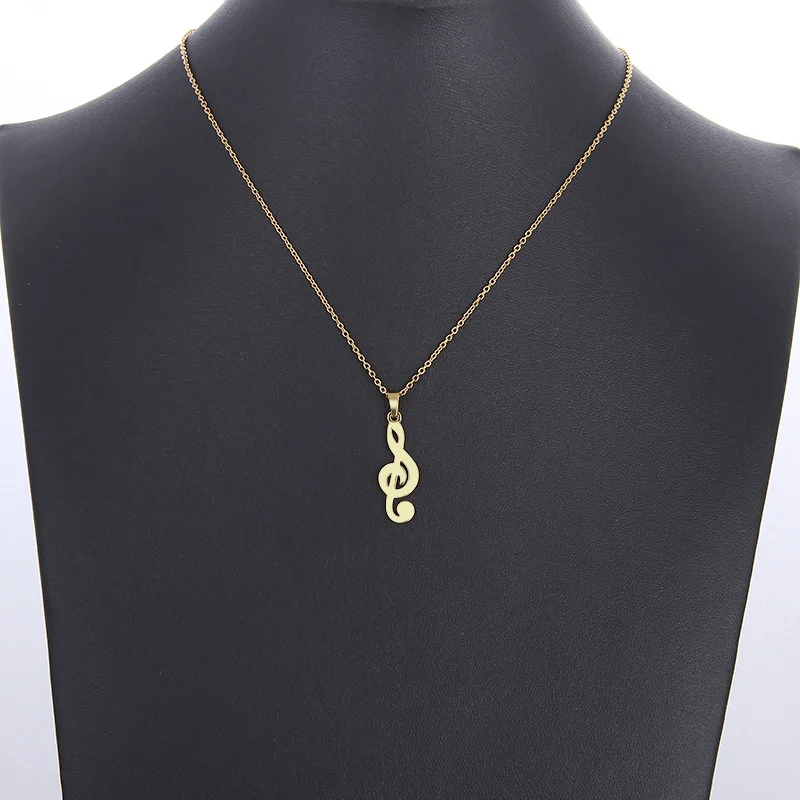 DOTIFI ожерелье из нержавеющей стали для мужчин и женщин, ожерелье с кулоном золотистого и серебристого цвета, ювелирное изделие для помолвки