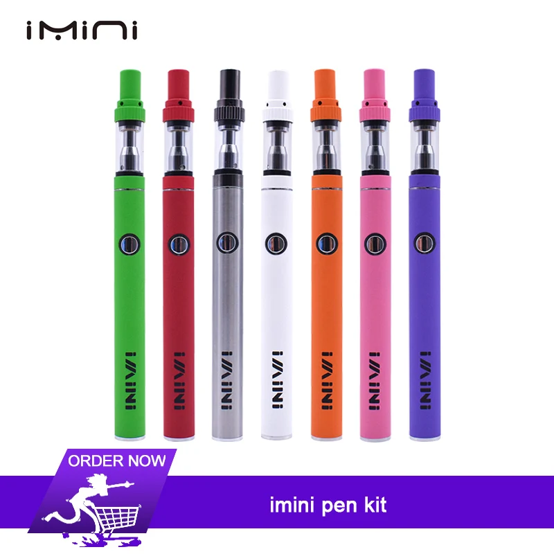

Best Original imini CBD Vape Pen Kit with 380mAh Built-in Battery & 0.5ml Refillable Tank For CBD/Wax/HTC oil vaporizer kit