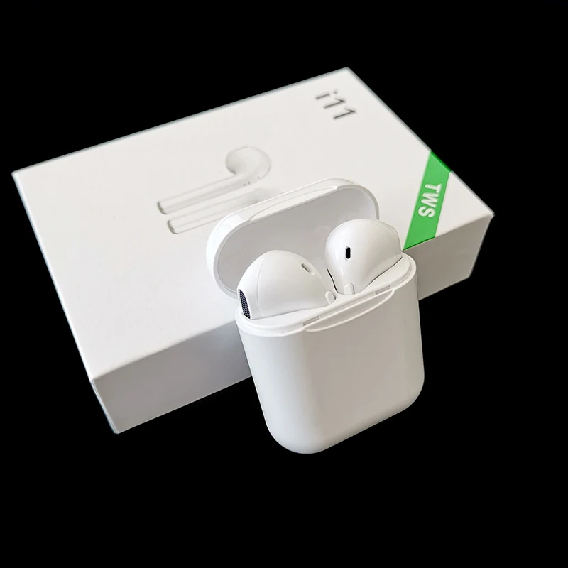 i11 TWS Earpods Bluetooth 5.0 Wireless Earphones Earpieces Mini Earbuds With Mic for iPhone X 7 8 X s for Samsung XiaoMi Huawei