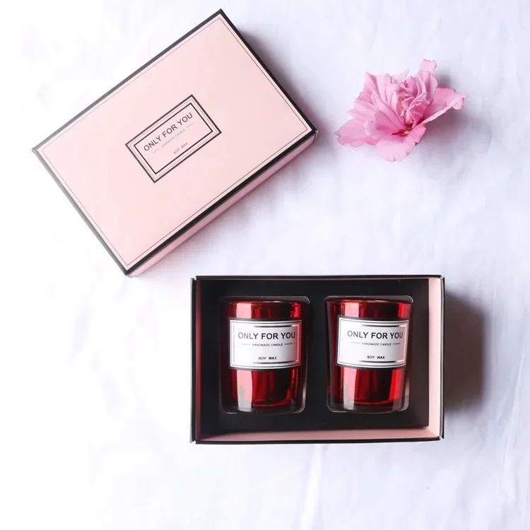 glitter red 2 компл./лот креативный уникальный стеклянный подсвечник украшение дома День Рождения вечерние Свадебная вечеринка Подружка невесты подарок свадебный подарок подружки невесты - Цвет: glitter red