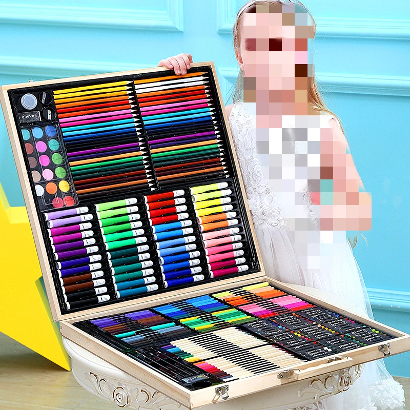 288 PCS Kids Gift Watercolor Drawing Art Marker Brush Pen Set Children Painting Art Set For Kids Gift 288 PCS Kids Gift Watercolor Drawing Art Marker Brush Pen Set Children Painting Art Set For Kids Gift