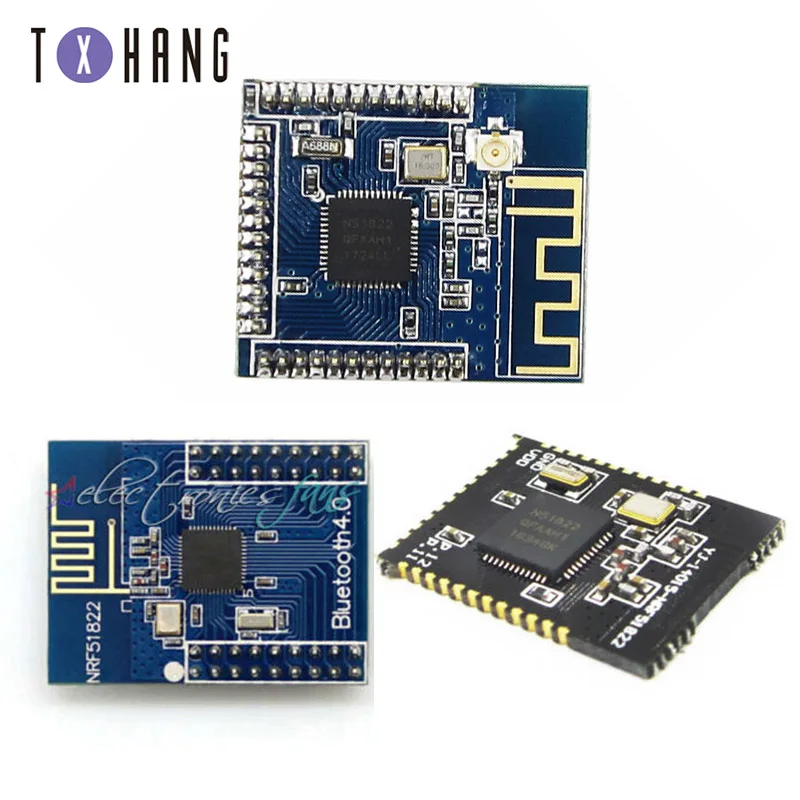

CORE51822 Bluetooth 4.0 2.4 GHz Wireless Module NRF51822 Blue Expansion board module