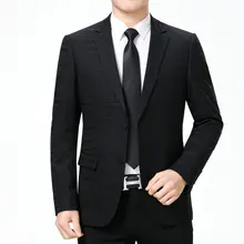 WAEOLSA Men Slim Fit Blazers Dark Texture Coats Suits Man Smart Casual Blazer Hombre Black Suit Jacket  Male Uniform 3XL 4XL 2XL