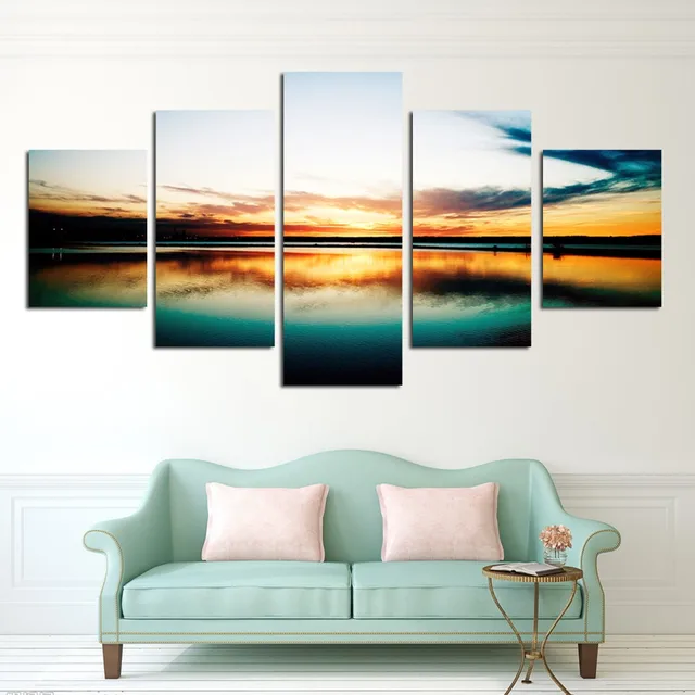 Free Shipping Landscape Ready To Hang Without Frame Canvas Art Free Shipping Landscape Ready To Hang Without Frame Canvas Art Painting Modern Abstract Oil Seascape Home Decoration