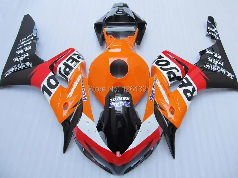 OEM_qulaity инъекции Обтекатели для HONDA CBR1000RR 06 07 CBR1000 RR 2006 2007 CBR 1000RR Repsol наборы