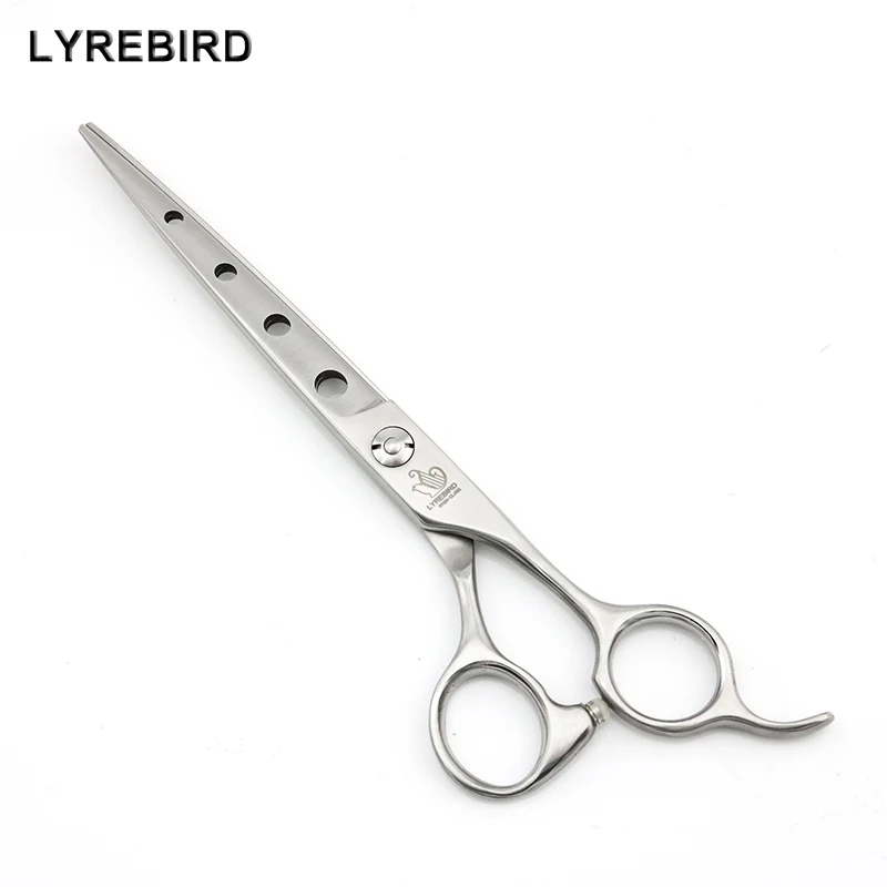 Professional font b Pet b font Grooming Scissors 7 INCH Dog Hair Straight Shears font b