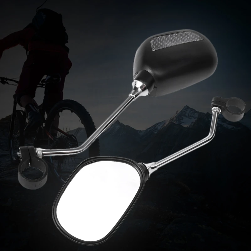 

2pcs Bicycle Rearview Mirror Cycling Safety Handlebar MTB Road Bike Reflective Convex