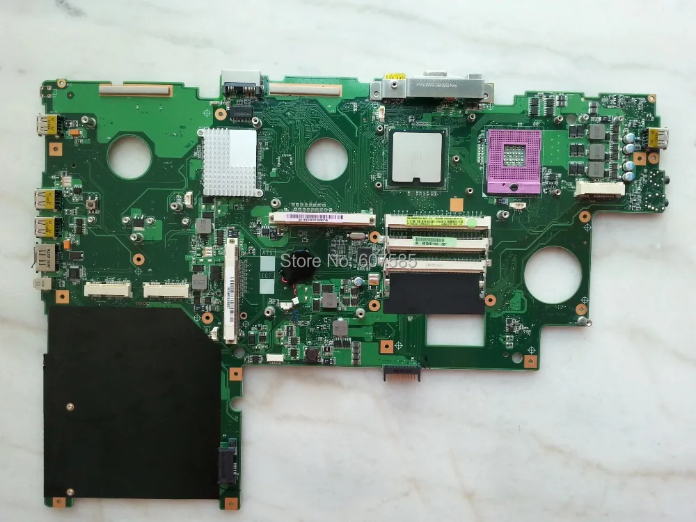 95 New For ASUS W90VN Laptop font b Motherboard b font Mainboard Fully Tested