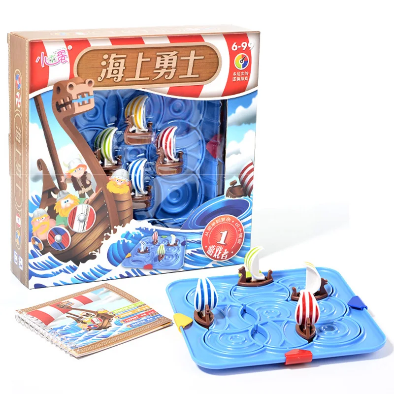 

Sea Warrior Board Game Family Parent-child Puzzle Game Developing Intelligence 60 Levels have English Rules