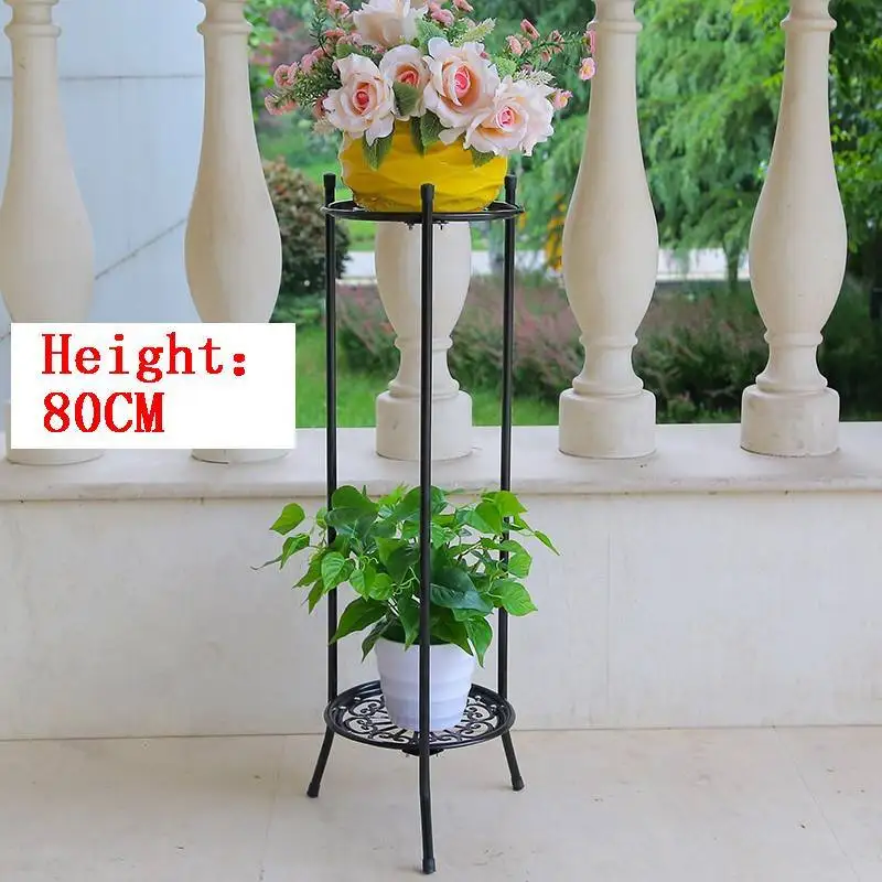 Version B Металлический Raflar Mensole Per Fiori Dekarosyon плантен Rek наружное украшение Salincagi Sera балкон Balcon Balkon стенд завод полка - Цвет: Version B