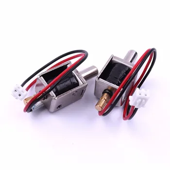 

2Pcs Silver 20x16x15mm Small electronic lock mini electric bolt lock DC12V 0.43A For Cabinet Door Lock