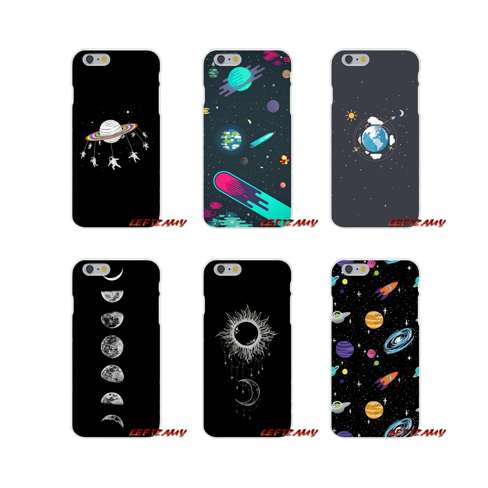 Чехол для мобильного телефона Space Love Sun And Moon Star чехол Samsung Galaxy A5 A6S A7 A8 A9S J4 J6 J7 J8 Prime