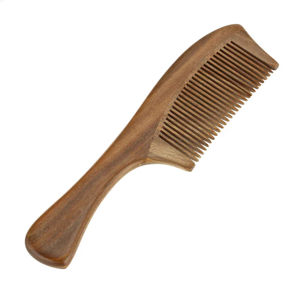 

Handmade Natural Sandalwood Wood Comb Diaphanous Health Care Head Messager Hair Comb Wooden Comb