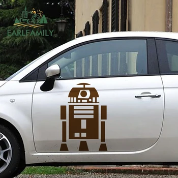 

EARLFAMILY 2x Classic Star Wars Science Fiction Alien Robot R2D2 Car Sticker SUV Door Kayak Canoe Car Cover Vinyl Decal 9 Colors