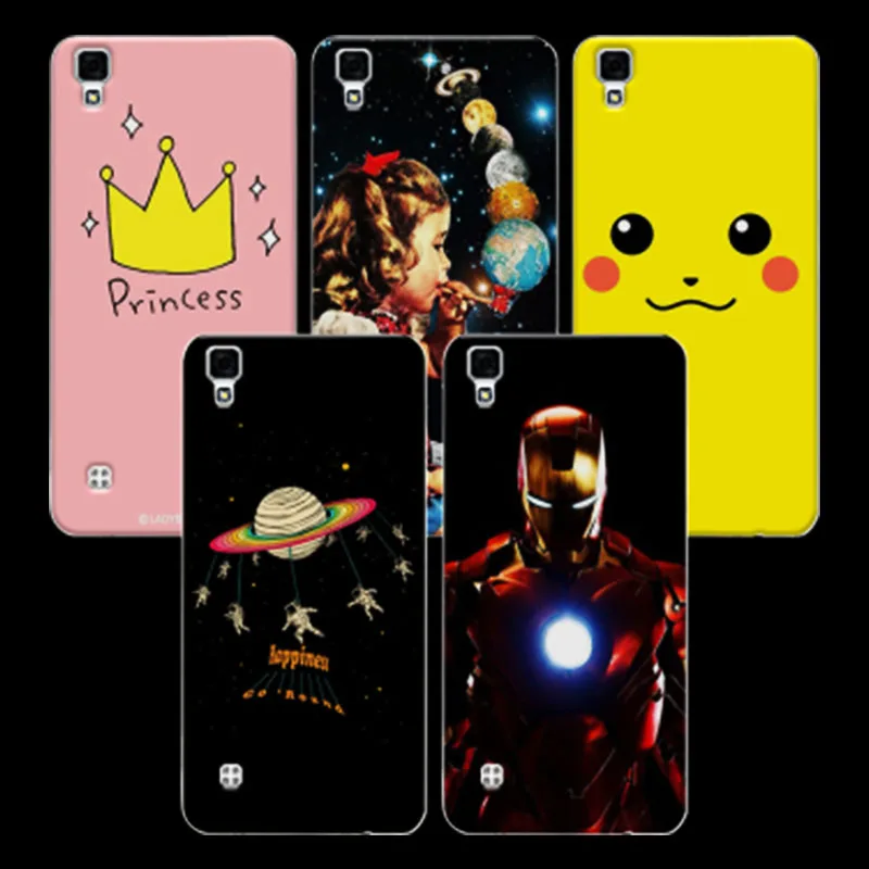 

For LG X Power 5.3inch Ample Phone Case Cover , Fashion Painted Pattern Soft Silicon Mobile Phone Cases For LG X Power Free gift