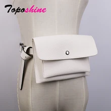 Toposhine Classic Trendy Waist Bags Fashion Women Belt Pack Vintage Mini Bags Pu Leather Simple Casual Belt Bags 5 colors gift Toposhine Classic Trendy Waist Bags Fashion Women Belt Pack Vintage Mini Bags Pu Leather Simple Casual Belt Bags 5 colors gift