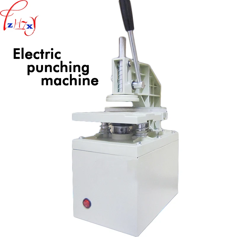 Curtain electric punching machine K1 curtain cloth cutting tapper curtain eyelet punch machine tool 220V triangle print eyelet curtain 1pc