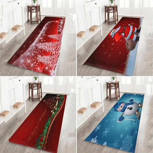 Рождественские украшения для дома снеговик рождественские коврик с изображением дерева ковер Ванная комната коврик Обеденная